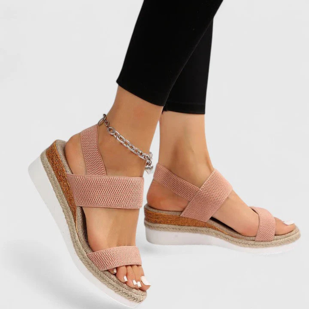Luna | Women’s Casual Stretch Strap Sandals Prescott Mode