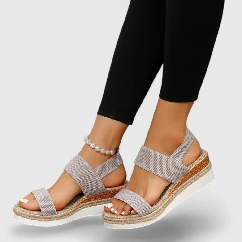 Luna | Women’s Casual Stretch Strap Sandals Prescott Mode