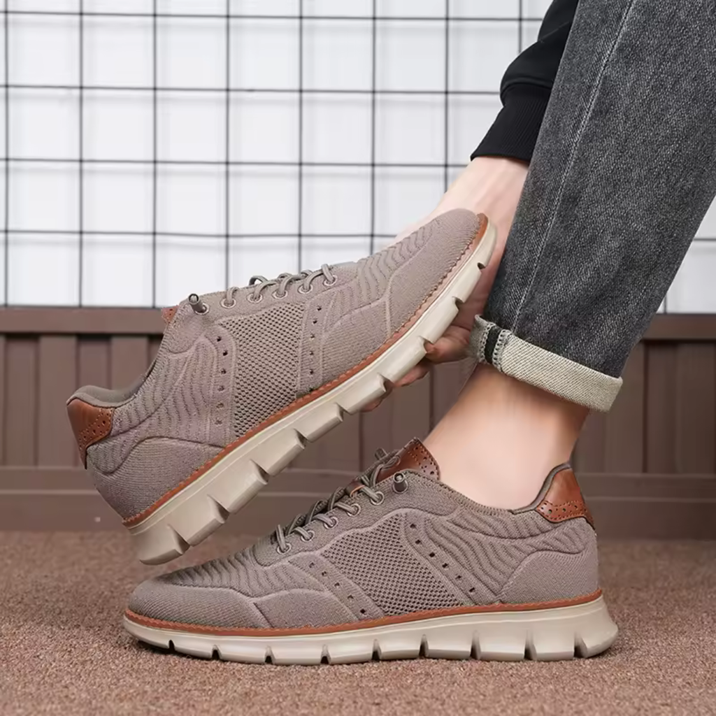 Men’s All-Day Comfort Wide Toe Fit Shoes Prescott Mode