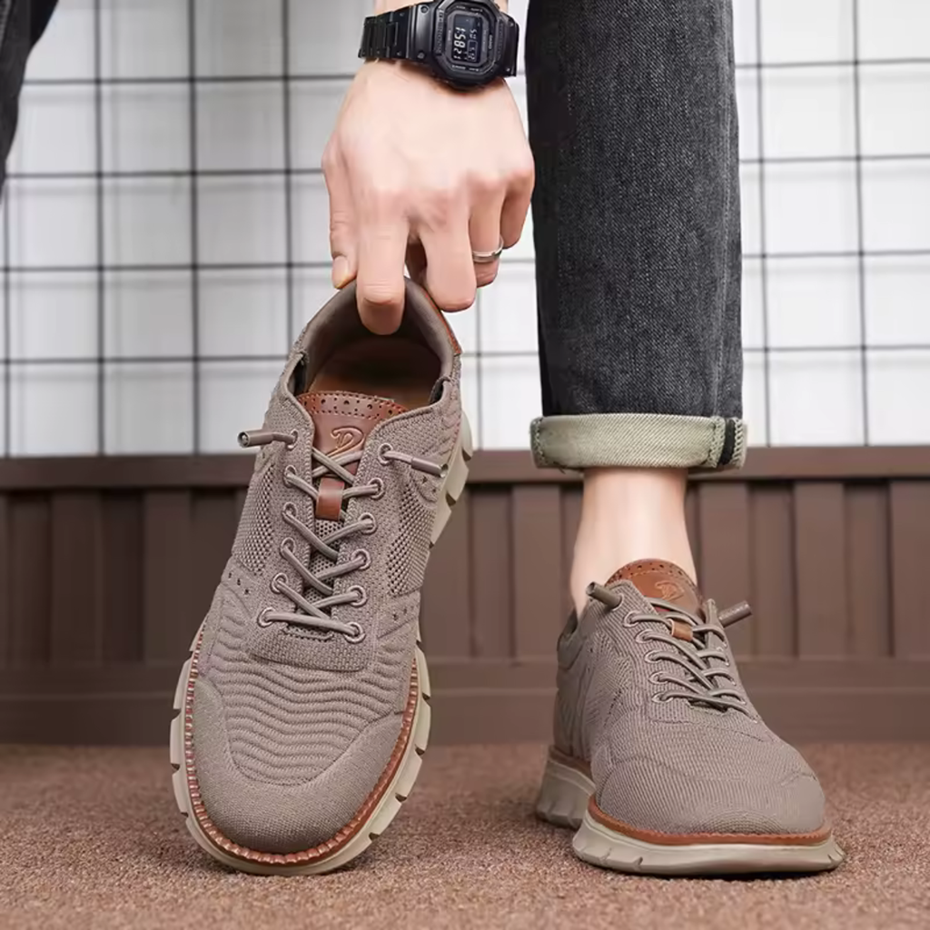 Men’s All-Day Comfort Wide Toe Fit Shoes Prescott Mode
