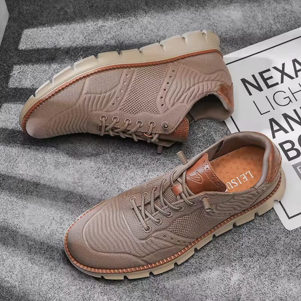 Men’s All-Day Comfort Wide Toe Fit Shoes Prescott Mode