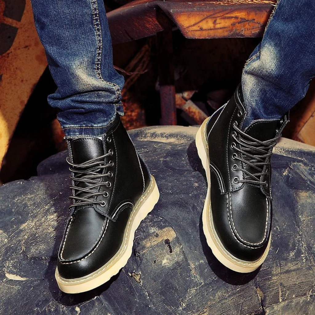 Hunter | Men’s Classic Leather Lace-Up Shoes Prescott Mode