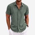 Men’s Short Sleeve Button-Up Shirt Prescott Mode
