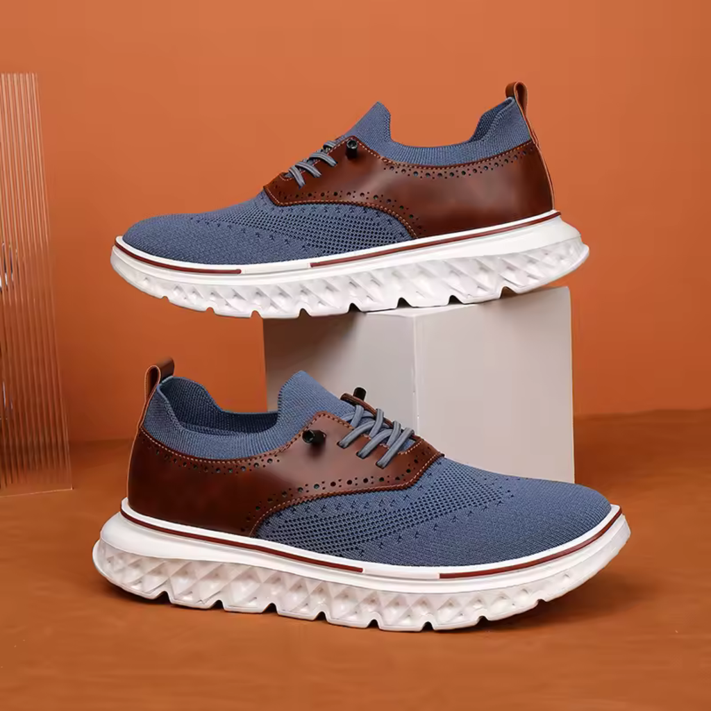 Men’s Wide Fit Comfortable Casual Shoes Prescott Mode