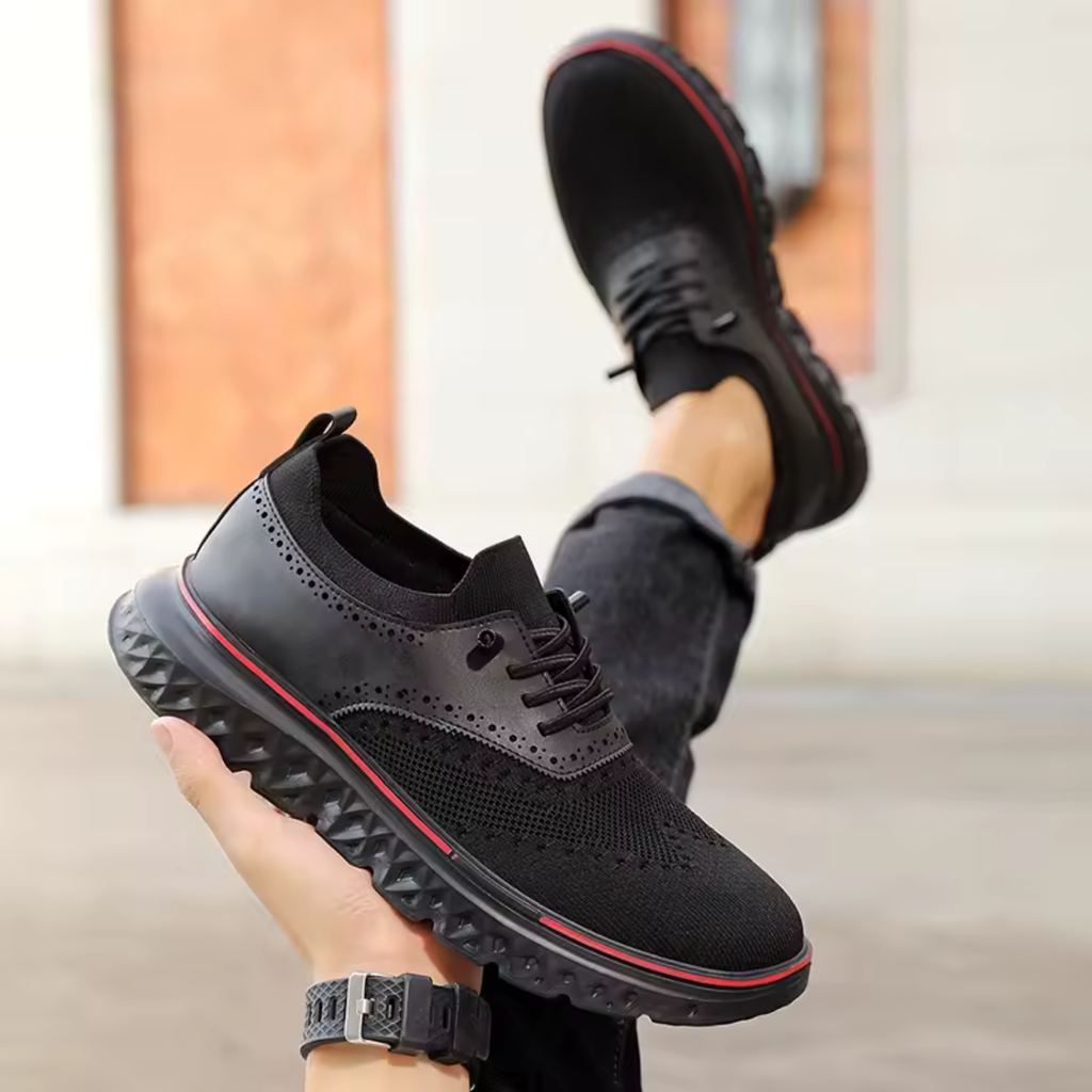Men’s Wide Fit Comfortable Casual Shoes Prescott Mode