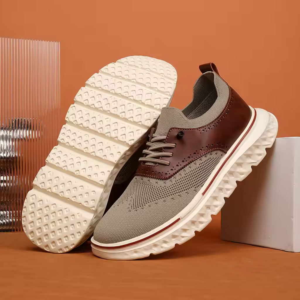 Men’s Wide Fit Comfortable Casual Shoes Prescott Mode