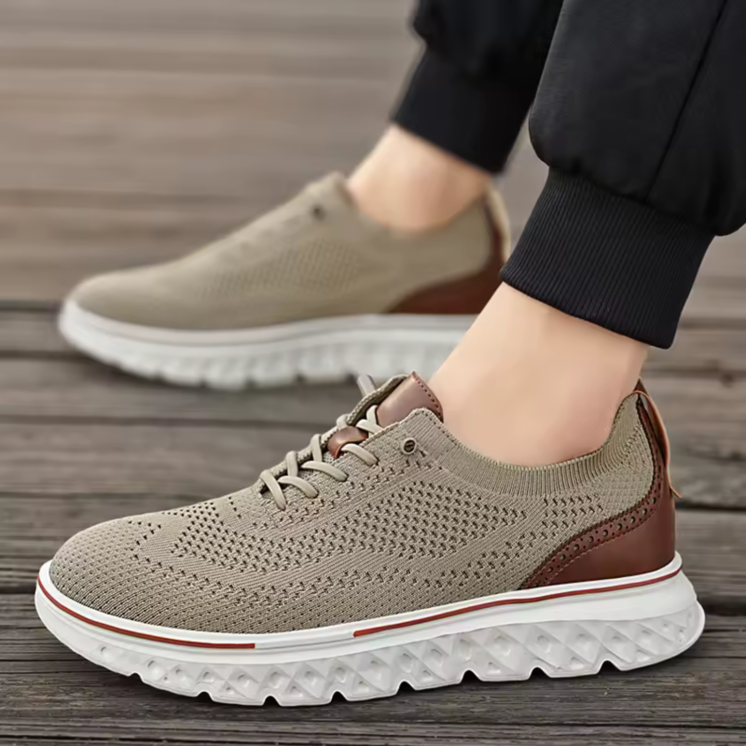 Men’s Wide Toe Box Comfort Shoes Prescott Mode