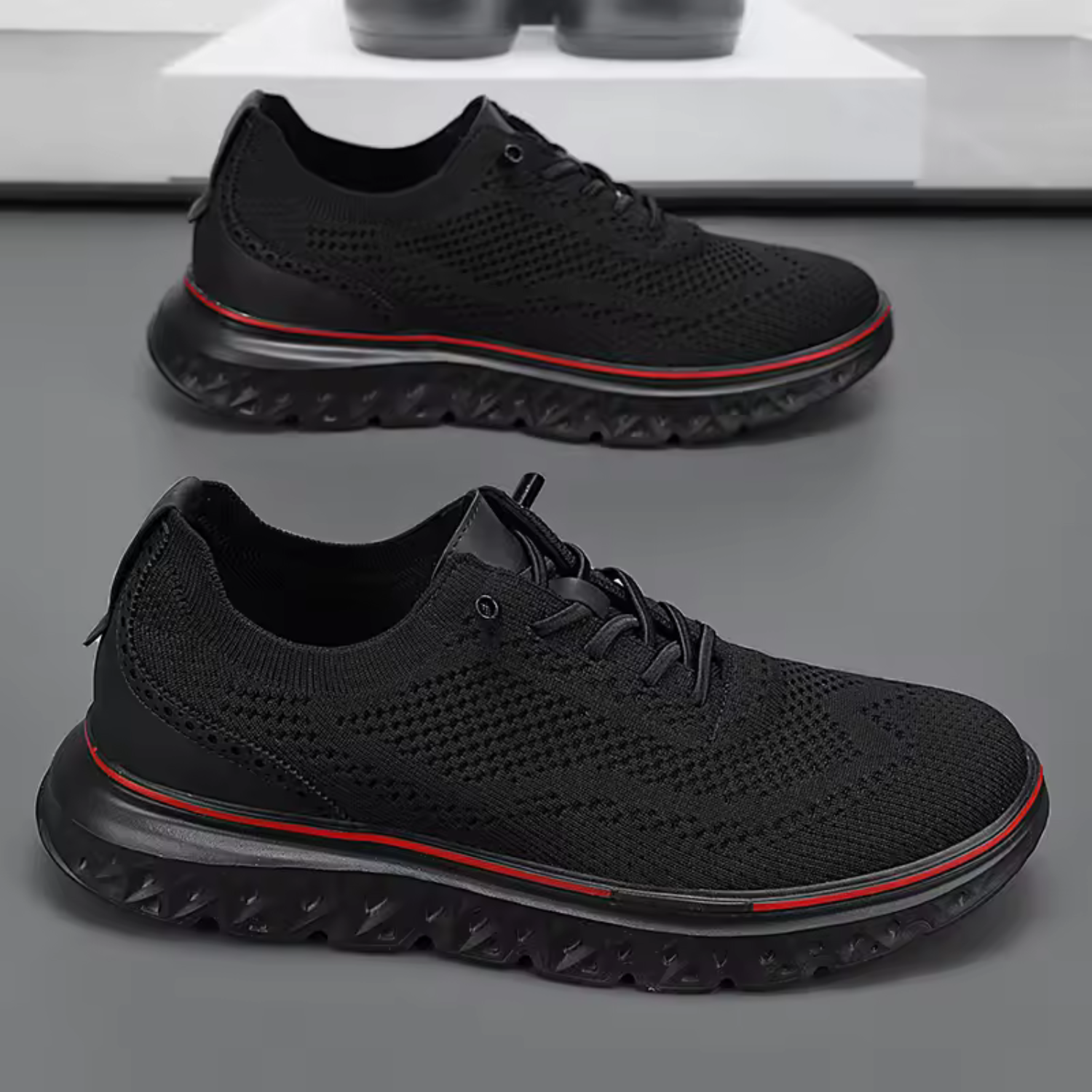 Men’s Wide Toe Box Comfort Shoes Prescott Mode