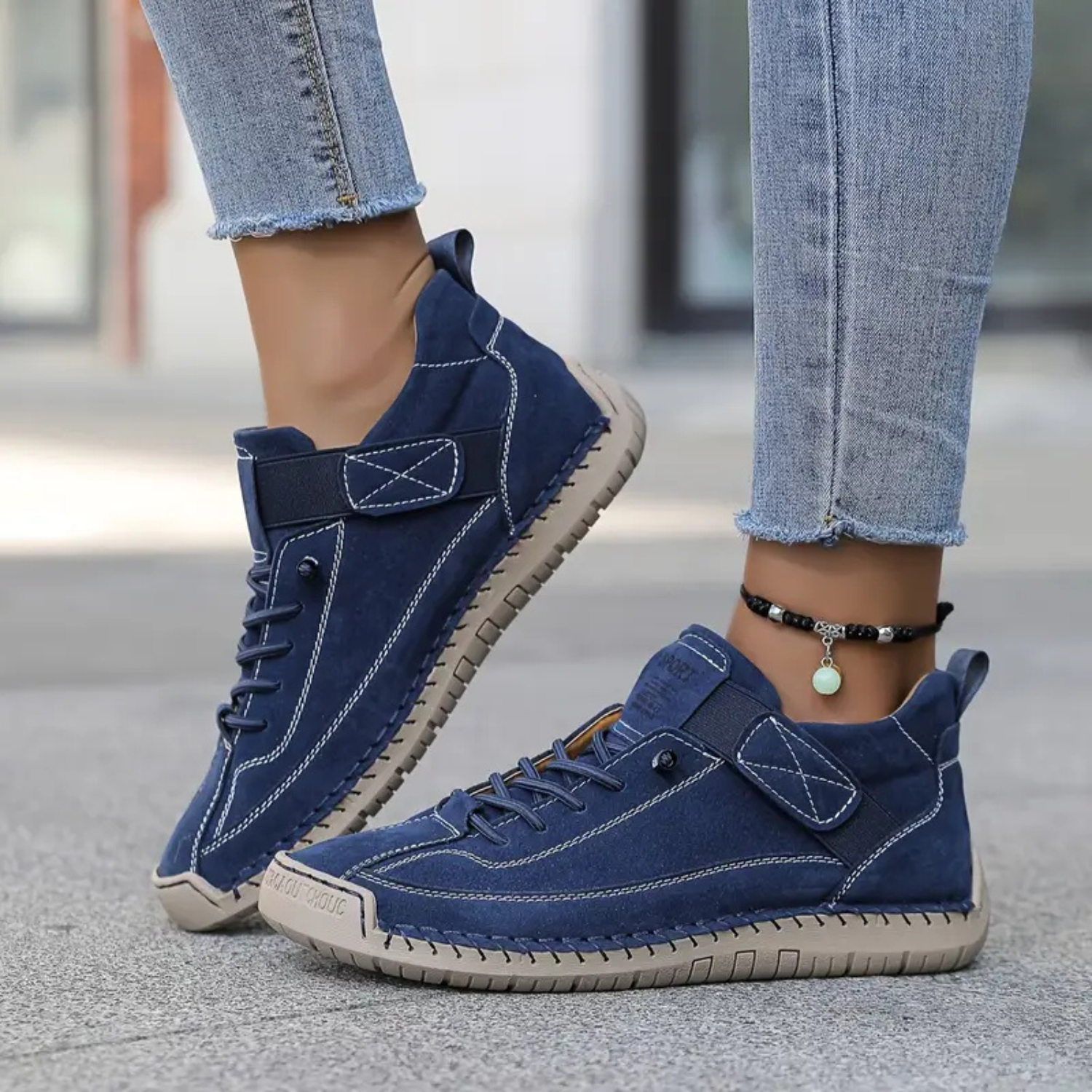 Nova | Women’s Orthopedic Leather Sneakers Prescott Mode