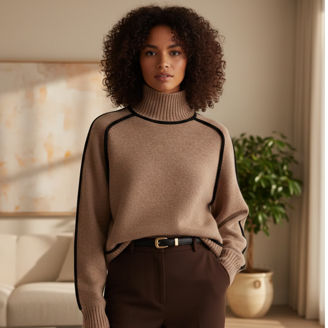 The Nordline Contrast Sweater