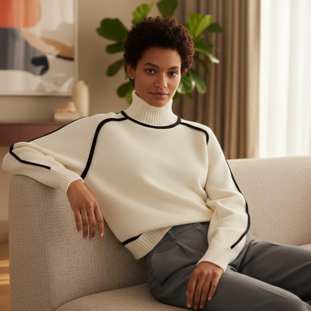 The Nordline Contrast Sweater