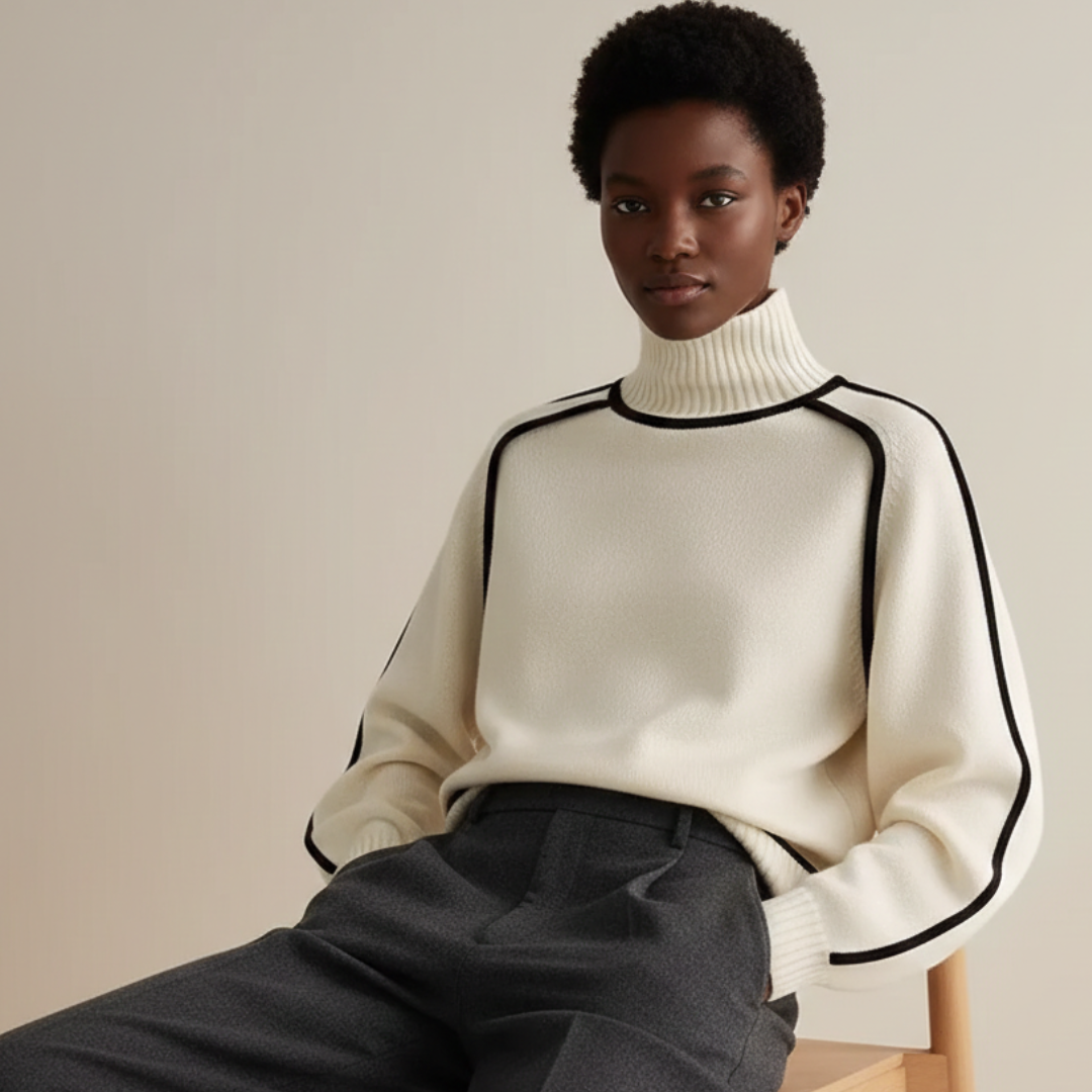 The Nordline Contrast Sweater