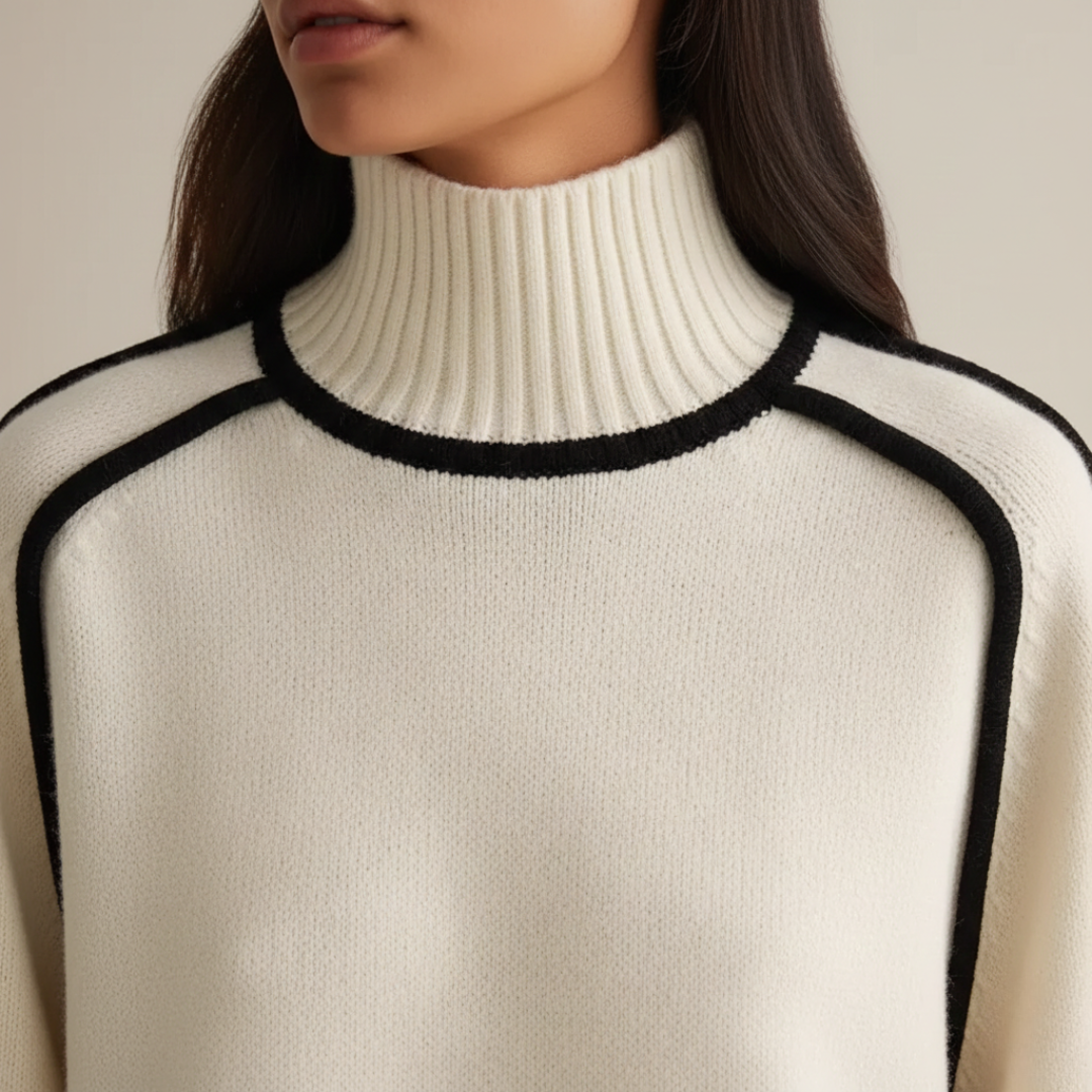 The Nordline Contrast Sweater