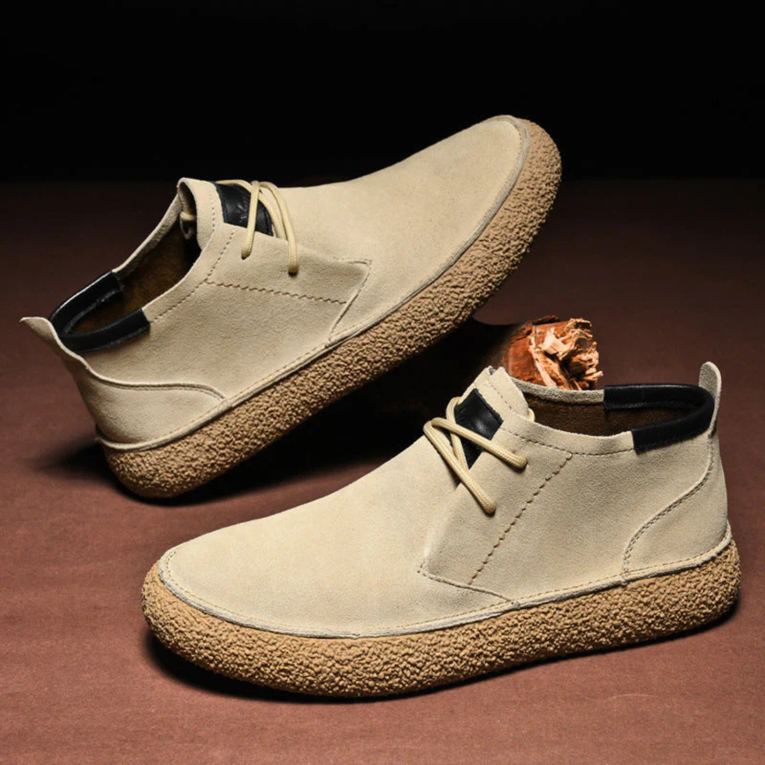 Men's Comfortable Mid-Top Loafers Prescott Mode