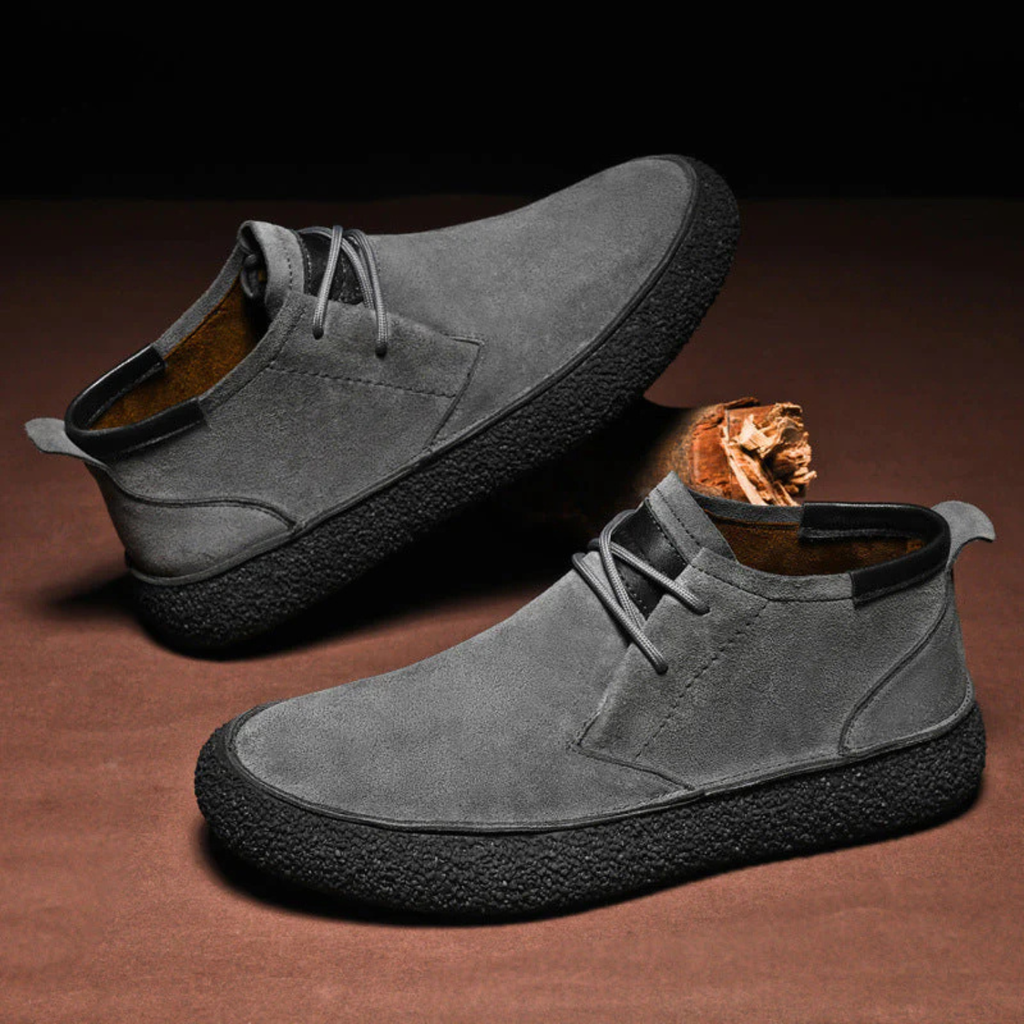 Men's Comfortable Mid-Top Loafers Prescott Mode
