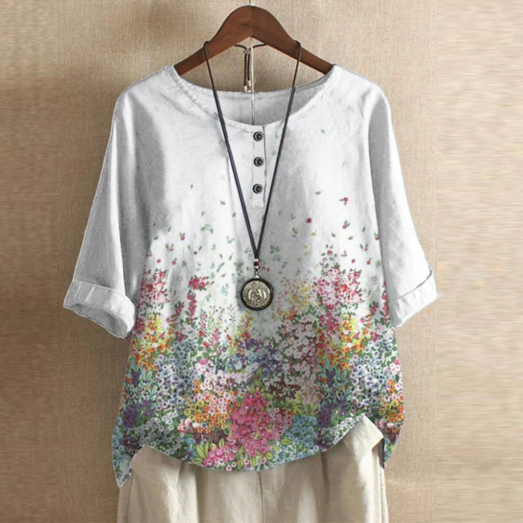 Women’s Boho Retro-Inspired Blouse Prescott Mode