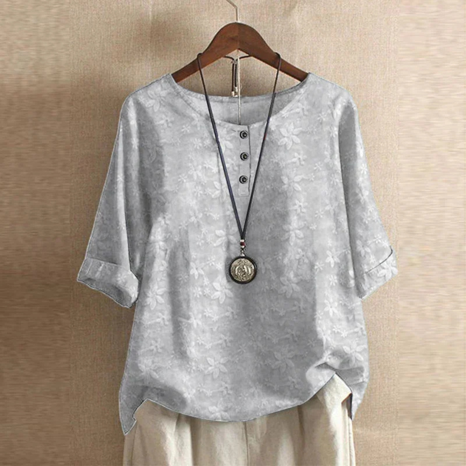 Women’s Boho Retro-Inspired Blouse Prescott Mode
