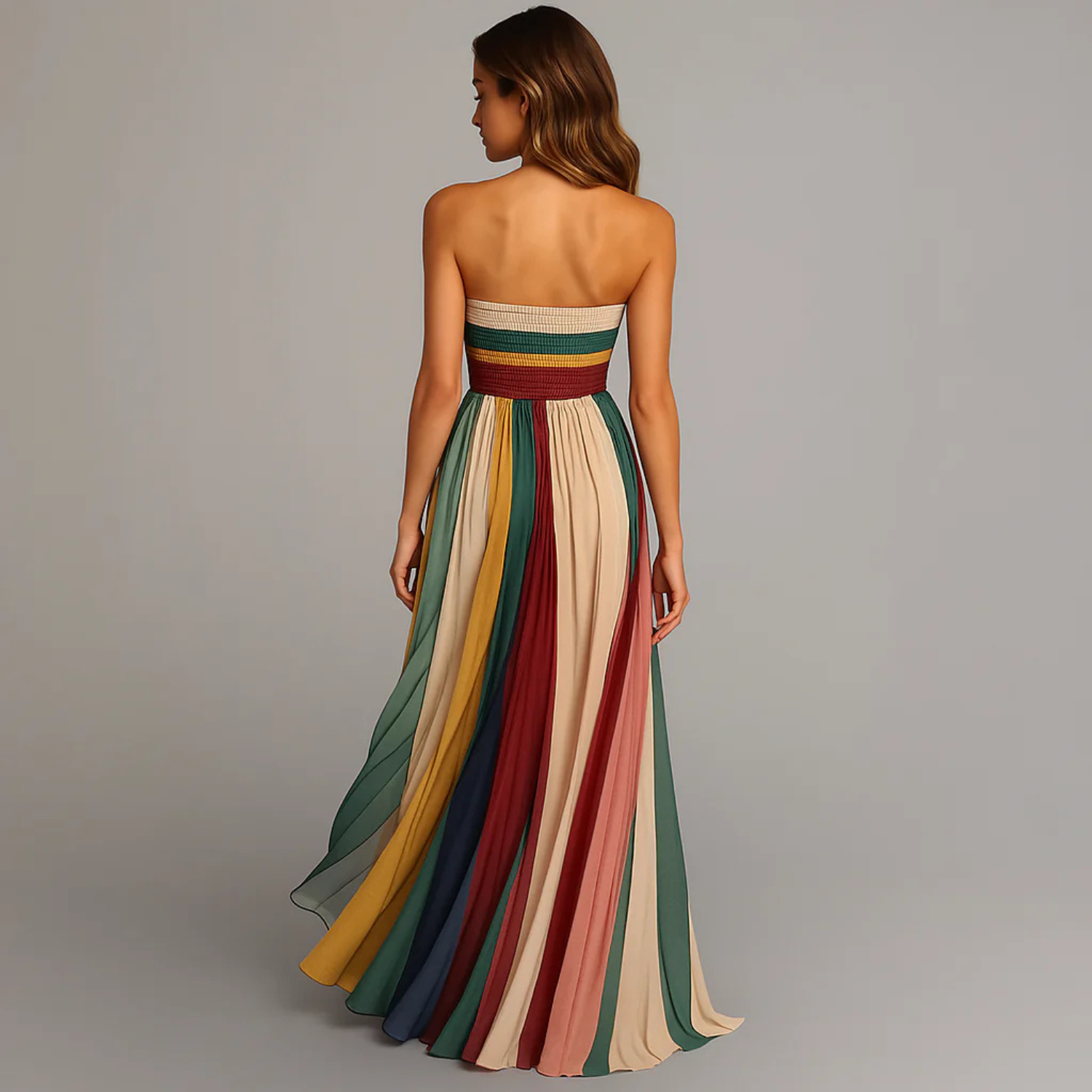 Women's Elegant Holiday Glam Maxi Dress Prescott Mode