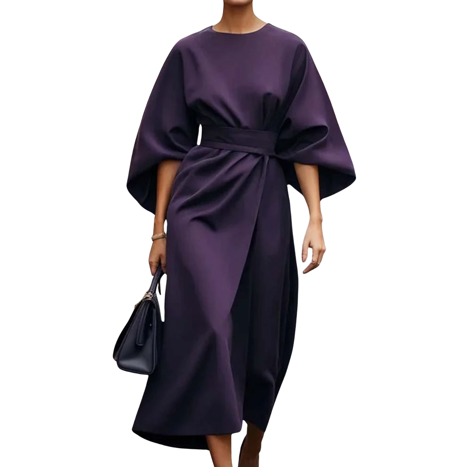 Women’s Belted Midi Dress Prescott Mode
