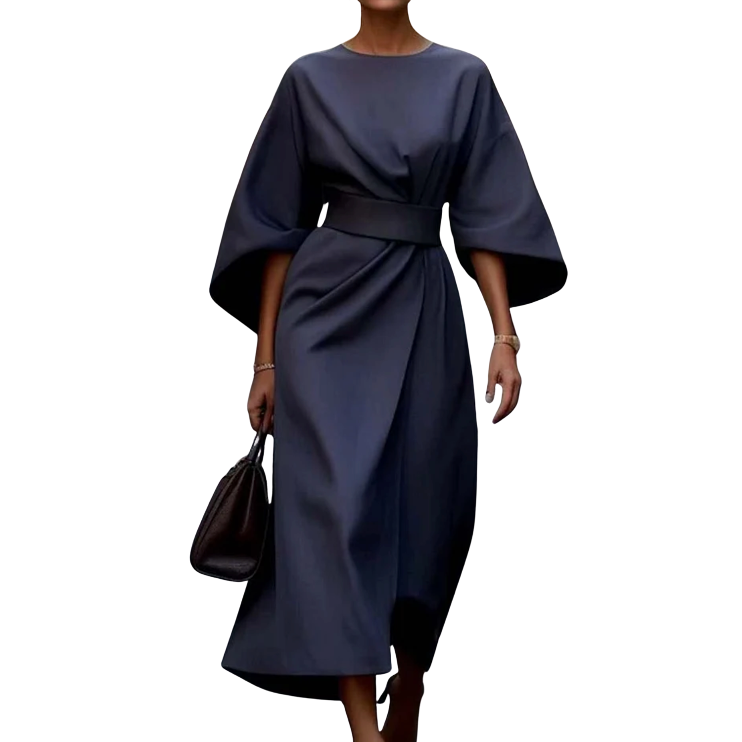 Women’s Belted Midi Dress Prescott Mode