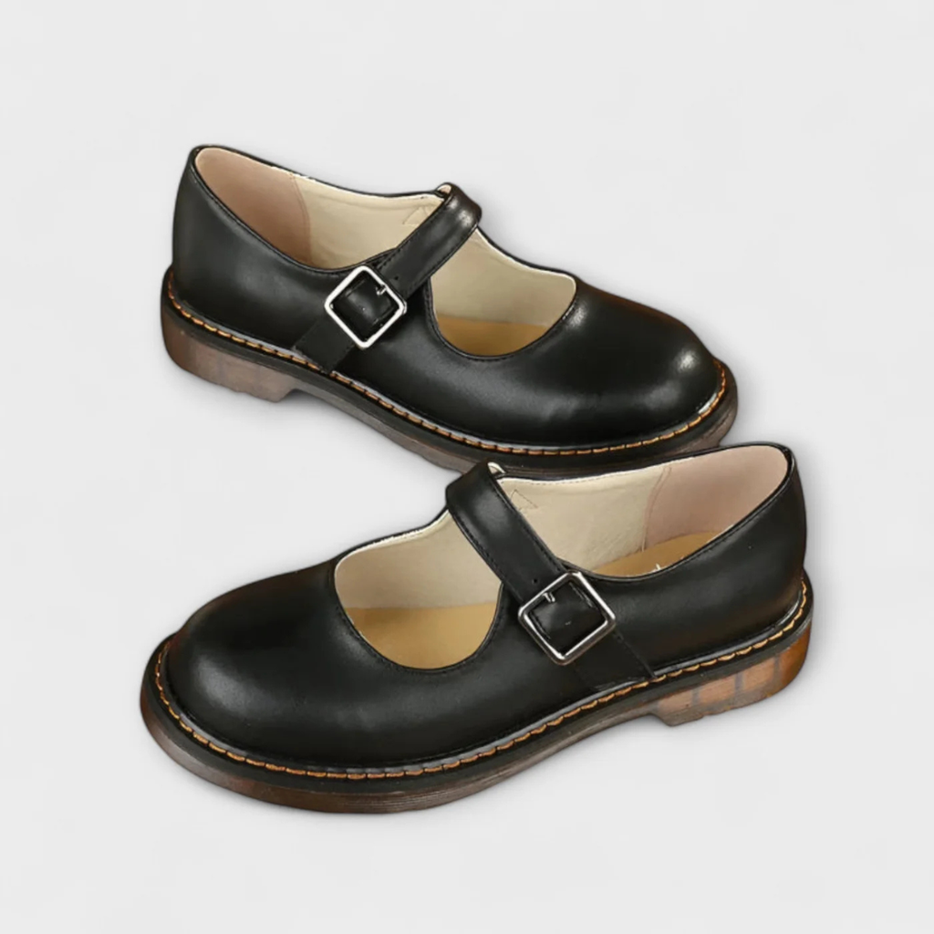 Women’s Classic Leather Mary Jane Shoes Prescott Mode