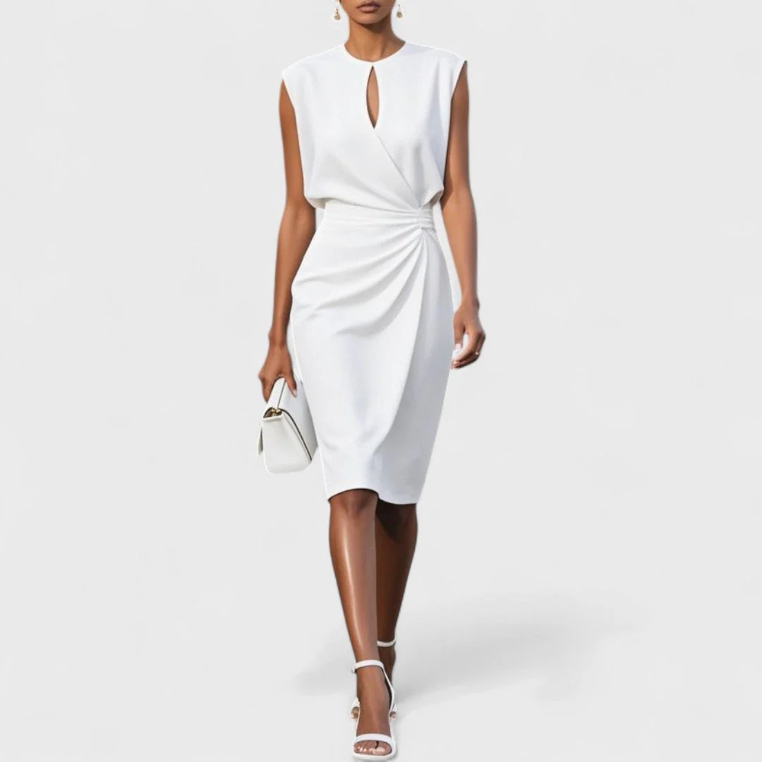 Women's Elegant and Sleeveless Classy Dress Prescott Mode