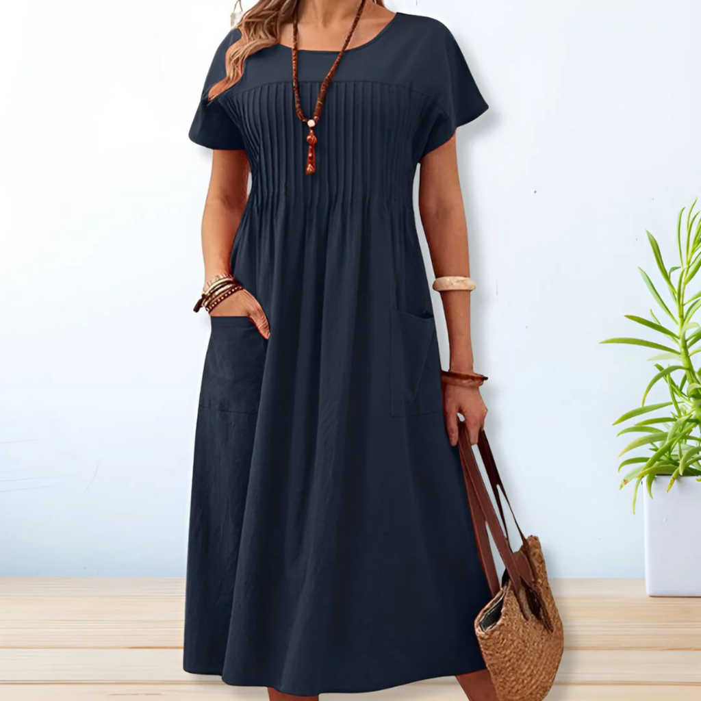 Women’s Everyday Loose Fit Midi Dress Prescott Mode
