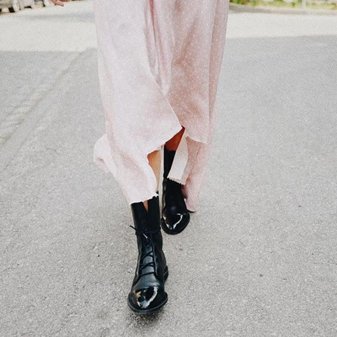 Women’s Leather Lace-Up Ankle Boots Prescott Mode