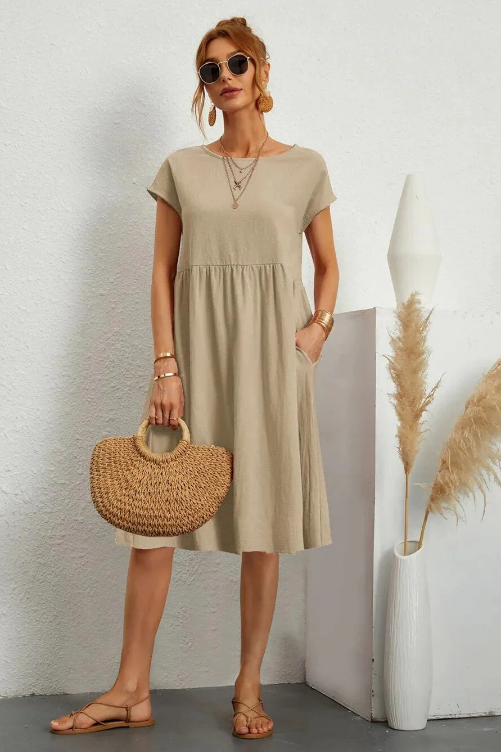 Women’s Loose Fit Summer Dress Prescott Mode