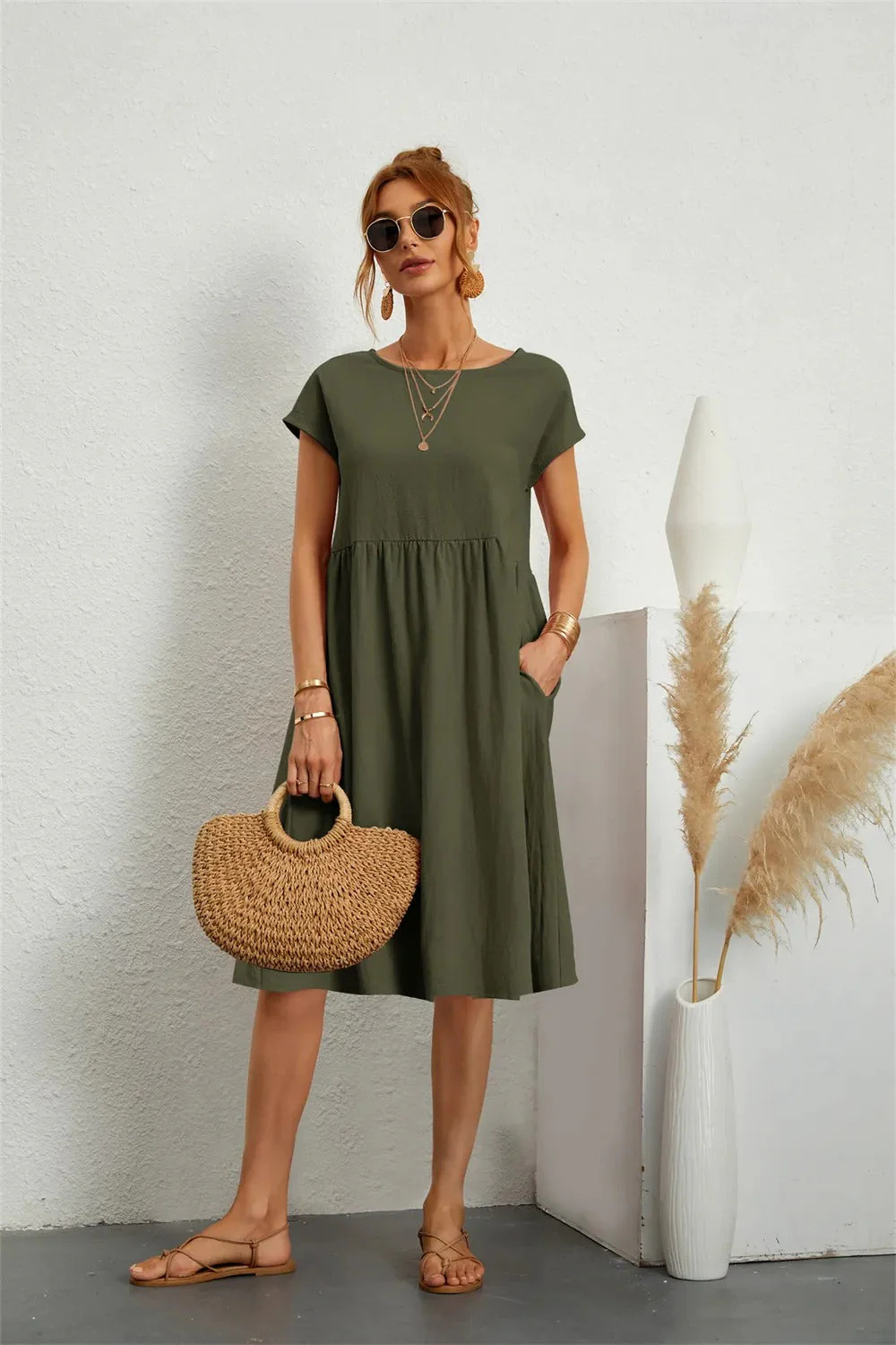 Women’s Loose Fit Summer Dress Prescott Mode