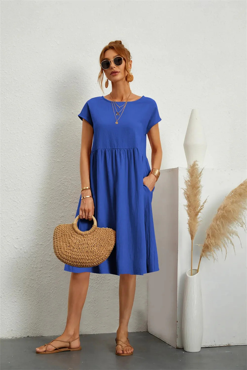 Women’s Loose Fit Summer Dress Prescott Mode