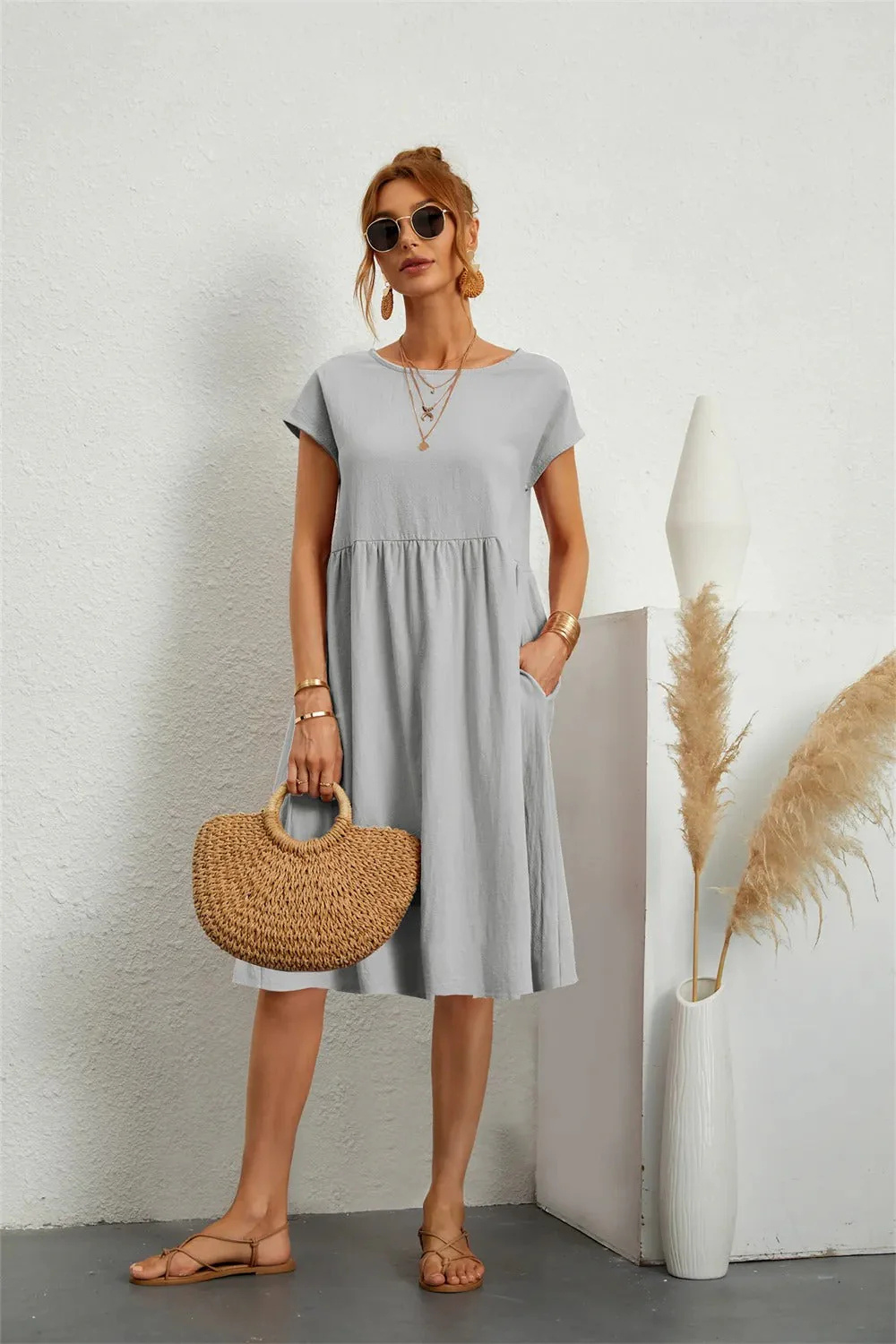 Women’s Loose Fit Summer Dress Prescott Mode