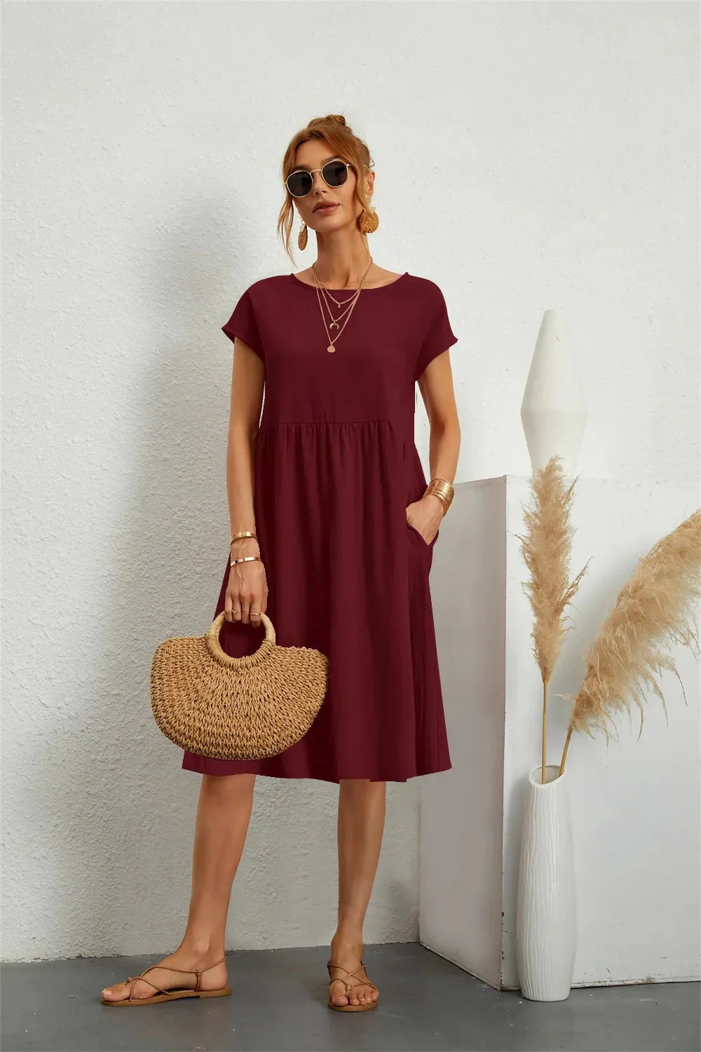 Women’s Loose Fit Summer Dress Prescott Mode