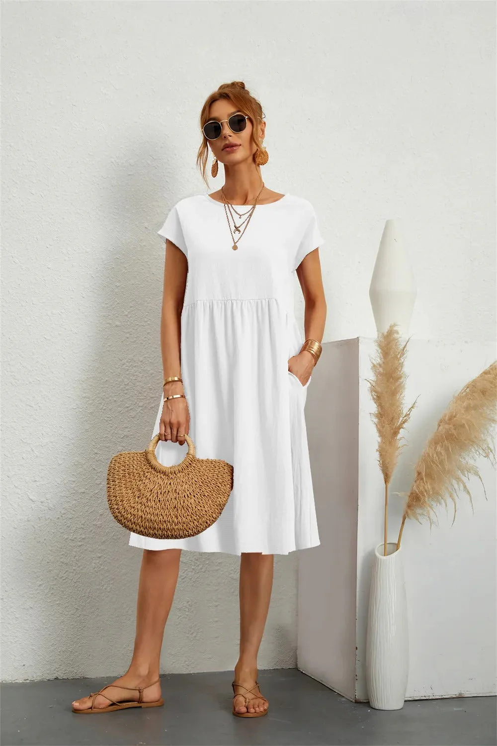 Women’s Loose Fit Summer Dress Prescott Mode