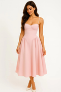 Women's Pink Wedding Guest Dress Prescott Mode