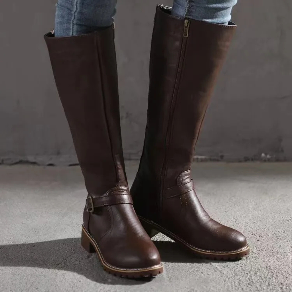 Women’s Premium Leather Boots Prescott Mode