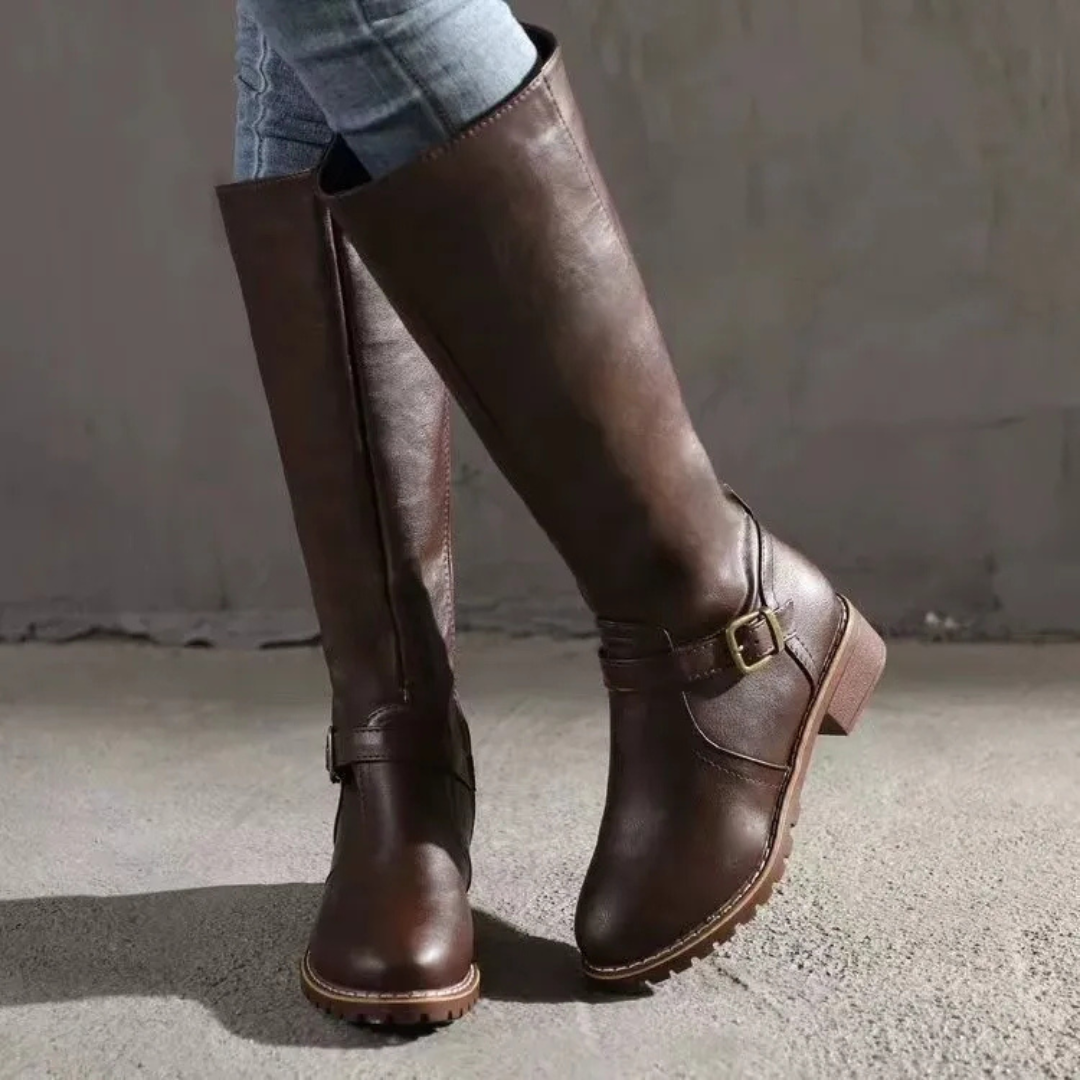 Women’s Premium Leather Boots Prescott Mode