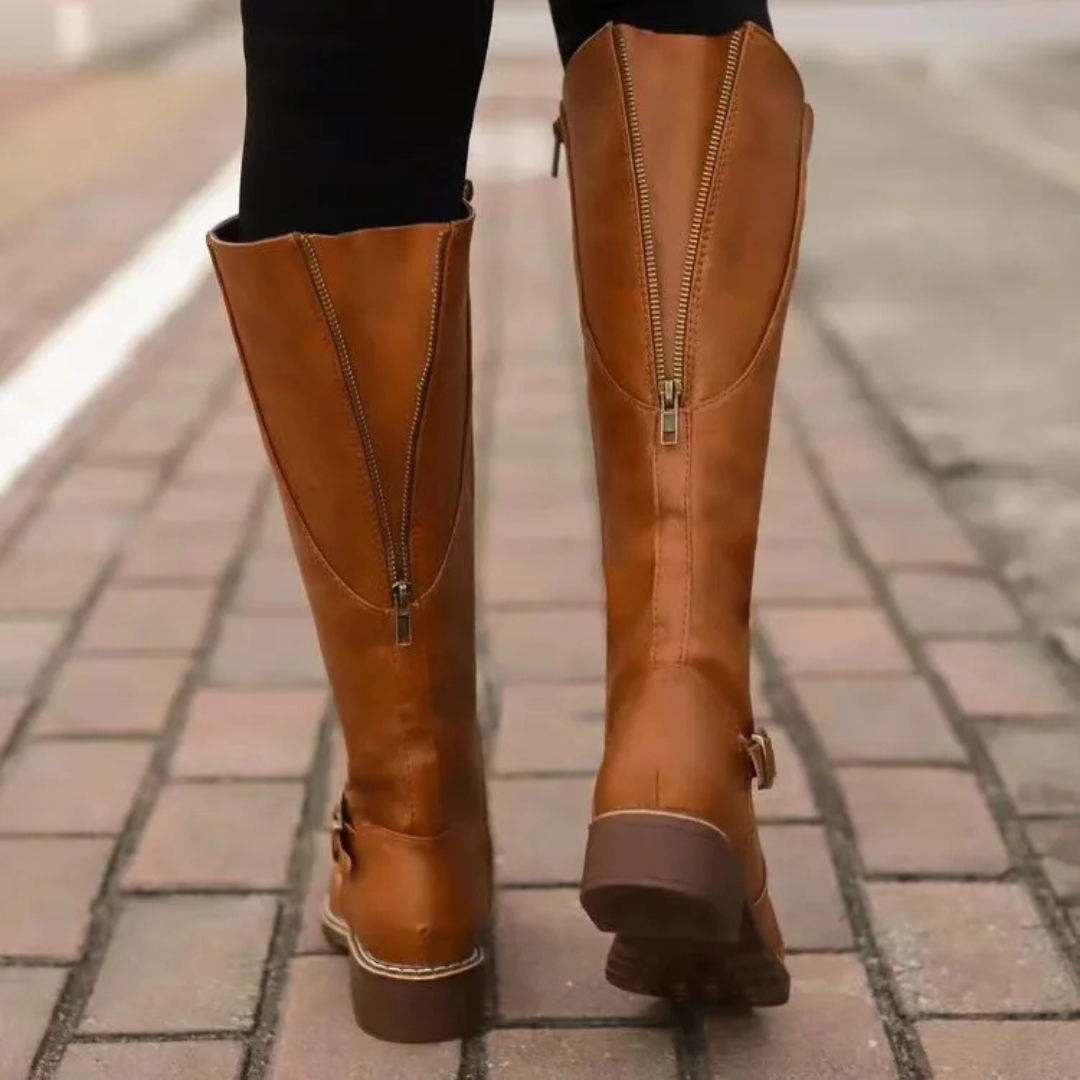 Women’s Premium Leather Boots Prescott Mode