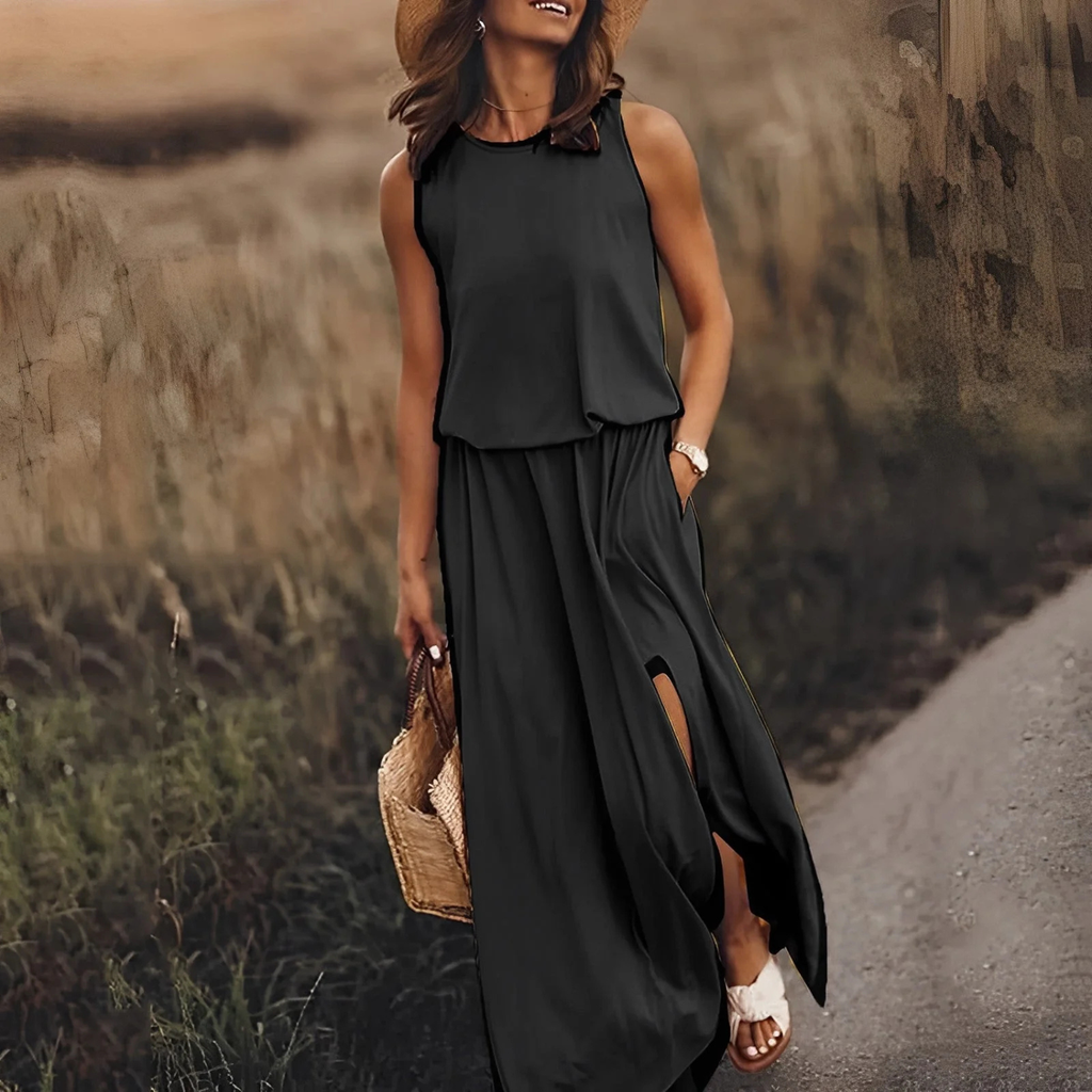 Women's Sleeveless Maxi Dress Prescott Mode