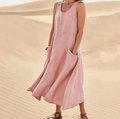Women's Summer Linen Dress Prescott Mode