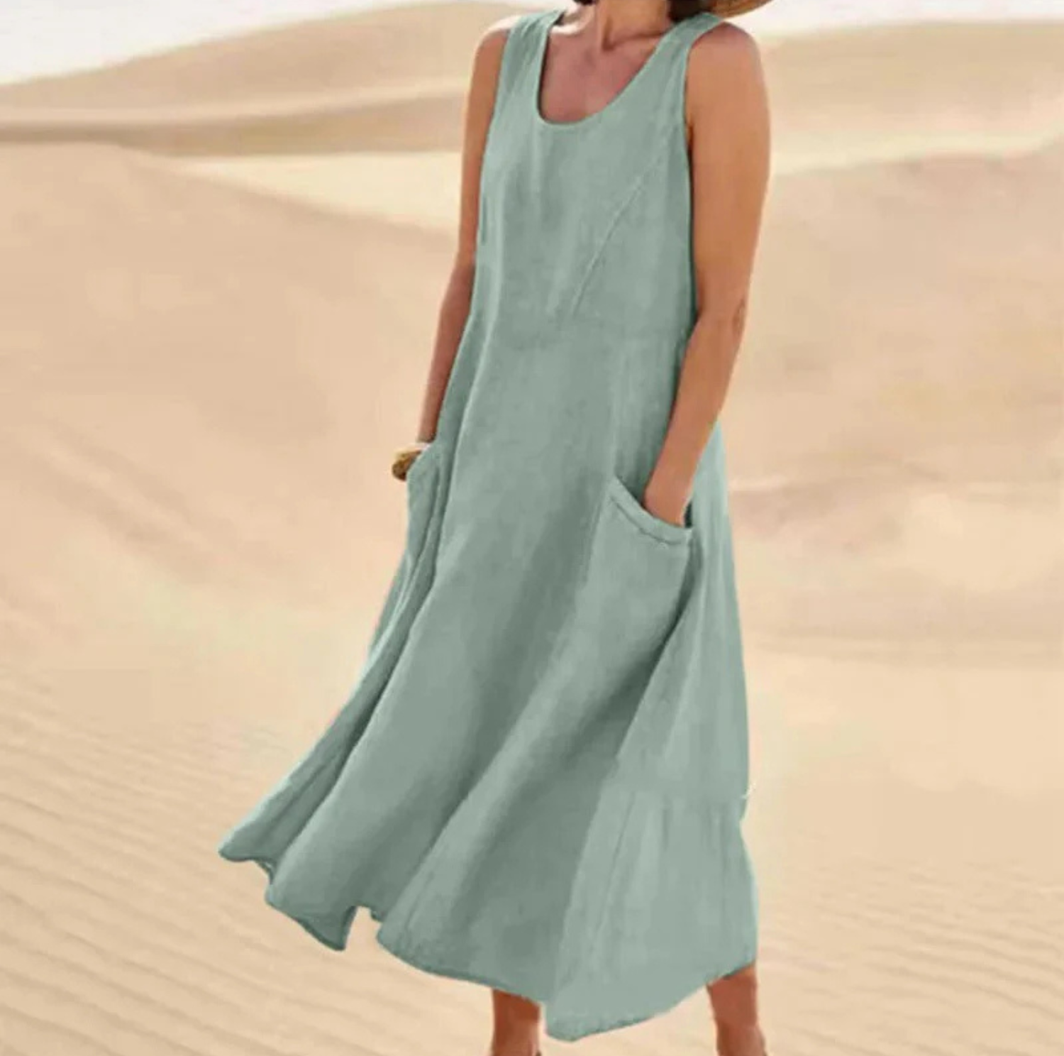 Women's Summer Linen Dress Prescott Mode