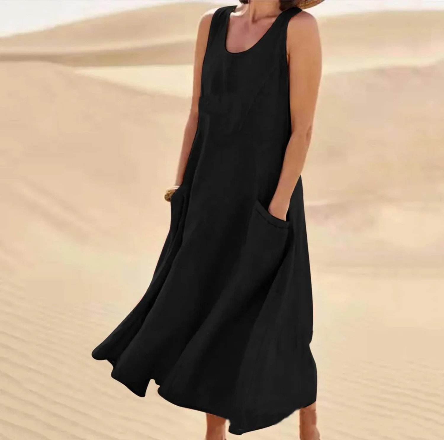 Women's Summer Linen Dress Prescott Mode