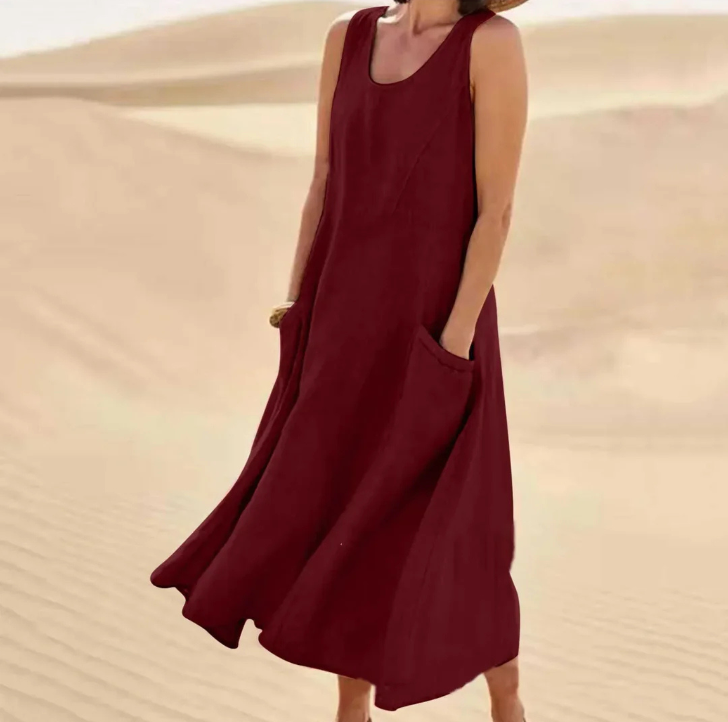 Women's Summer Linen Dress Prescott Mode