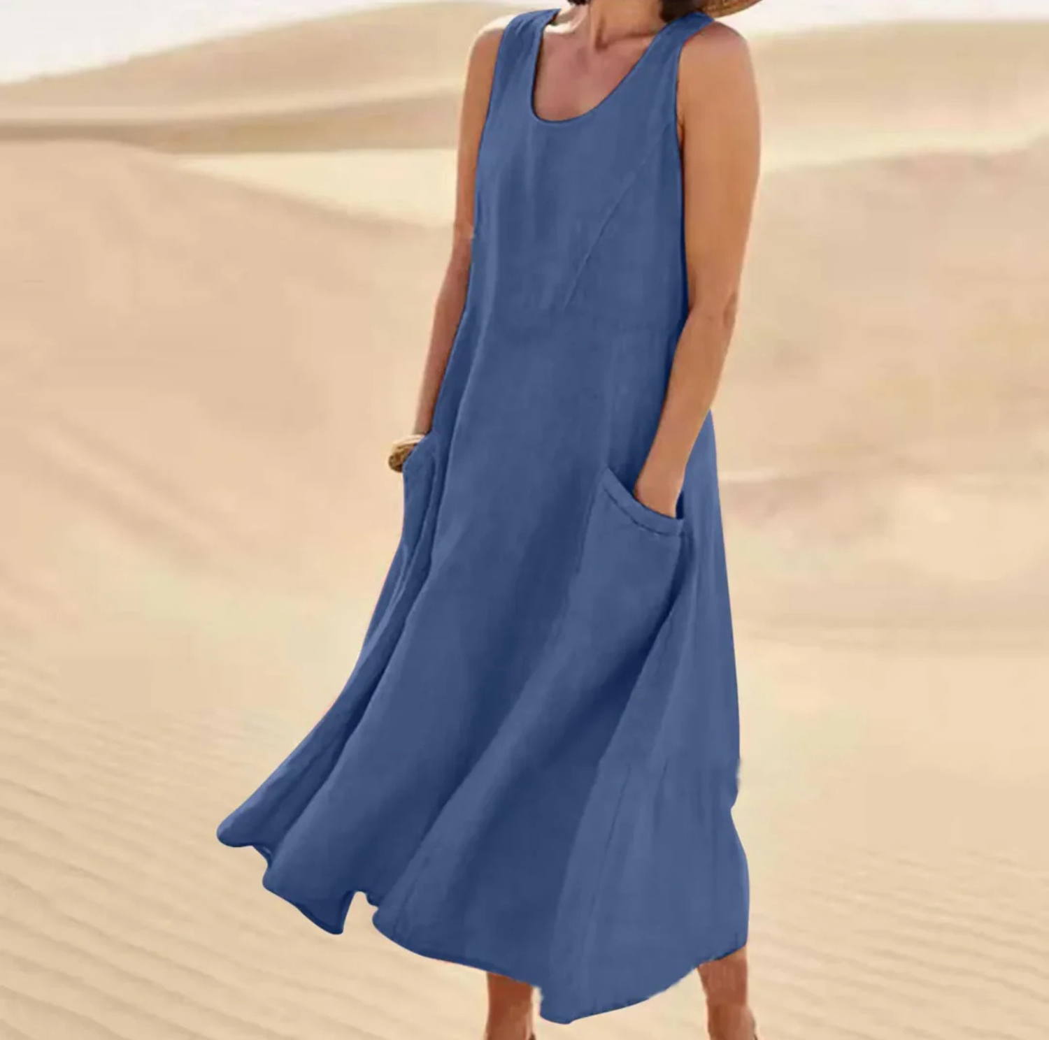 Women's Summer Linen Dress Prescott Mode