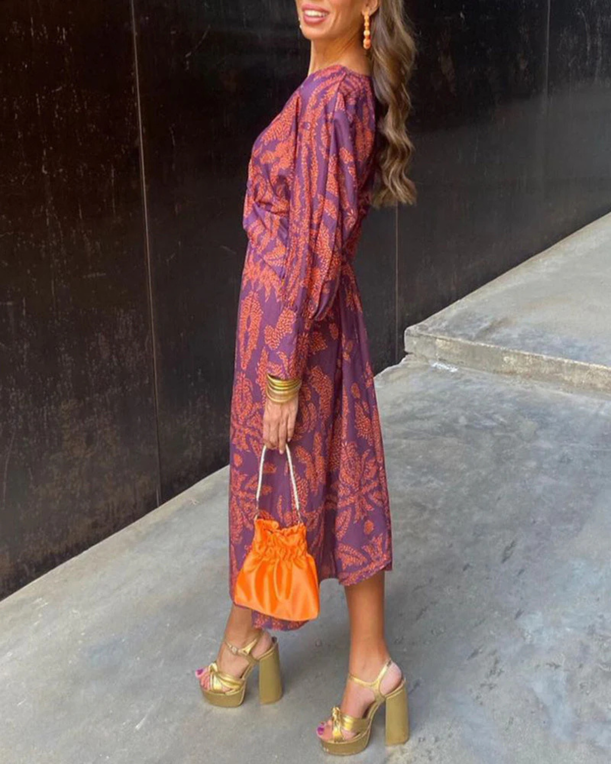 Women's Wedding Guest Midi Dress Prescott Mode
