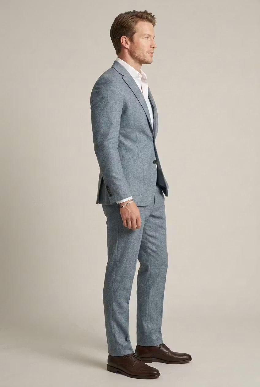 Men's Slim-Fit Two-Piece Business Suit