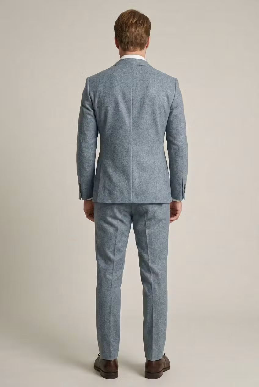 Men's Slim-Fit Two-Piece Business Suit