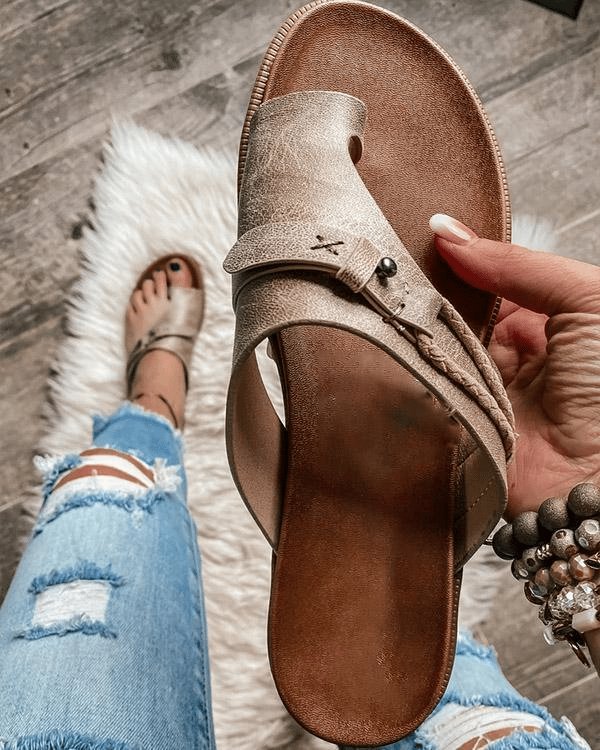 Orthopedic Comfort Sandals Open Toe Arch Support Cushioned