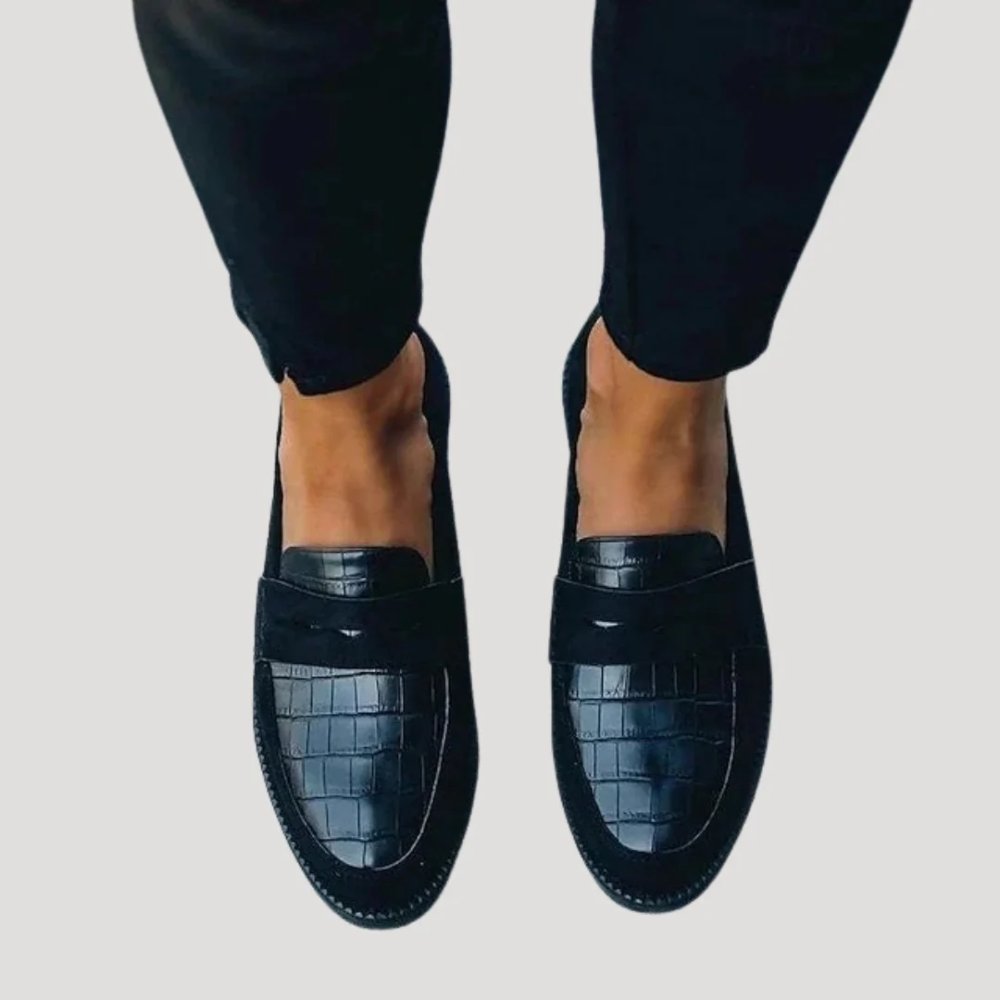 Orthopedic Loafers Handmade Leather Slip-On Comfort