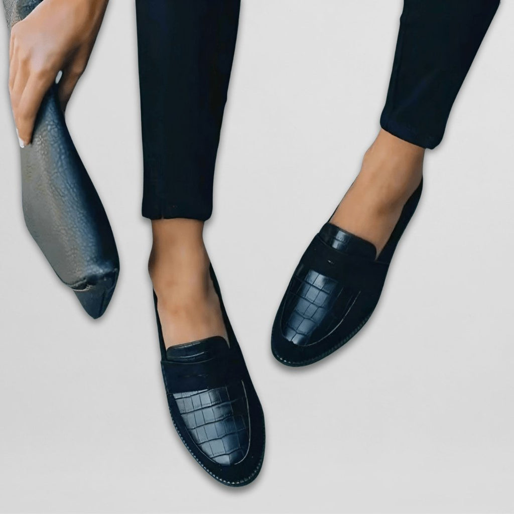 Orthopedic Loafers Handmade Leather Slip-On Comfort